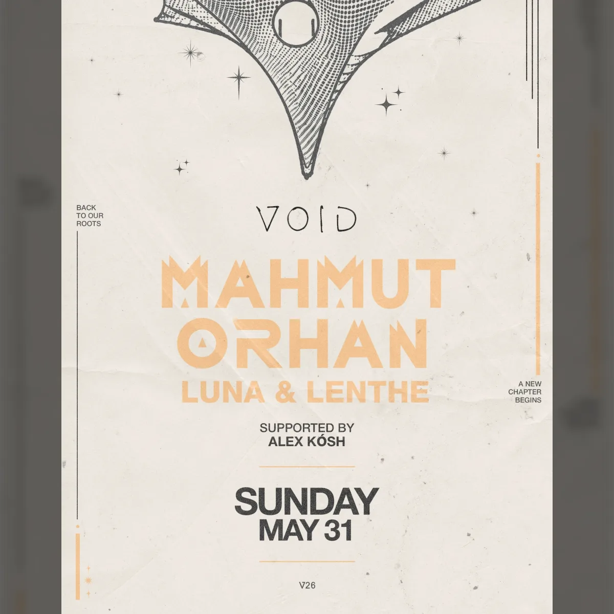 Mahmut Orhan headlining VOID Mykonos opening weekend, summer 2026