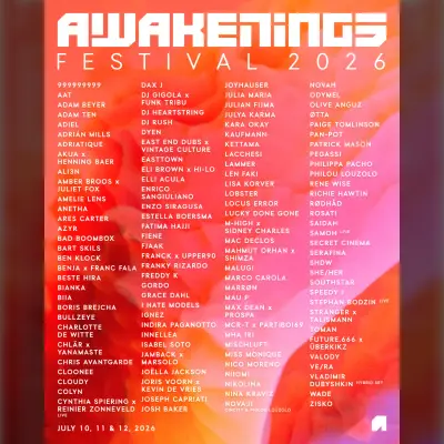 Awakenings Festival 2026: Lineup, Dates and a Guide to the Techno Weekend
