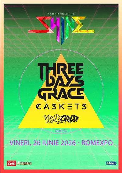 Three Days Grace in Bucharest: What to Expect at Shine Festival 2026
