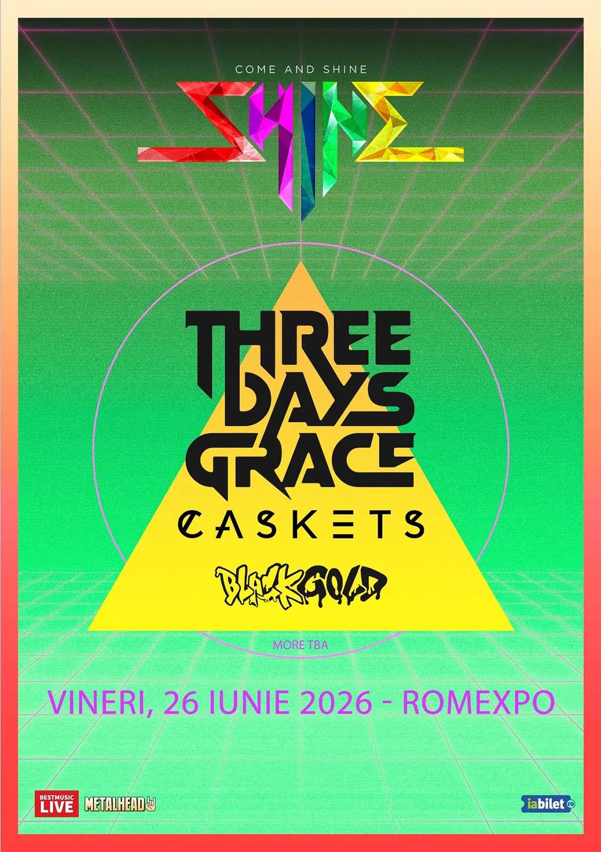 Three Days Grace in Bucharest: What to Expect at Shine Festival 2026