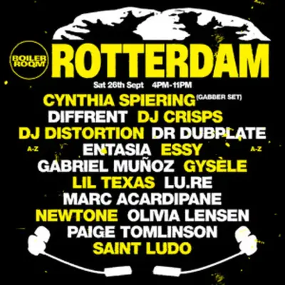 Boiler Room Rotterdam at Maassilo: A Lineup Built on Contrast