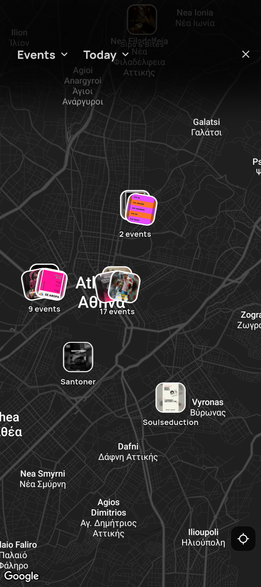 Map view
