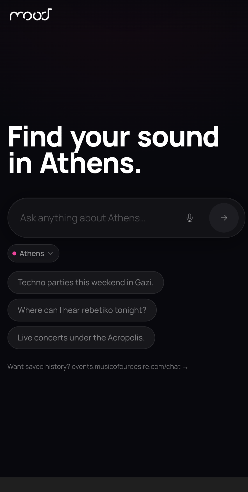Marketing site